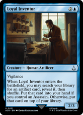 Loyal Inventor - Magic: The Gathering - MoxLand